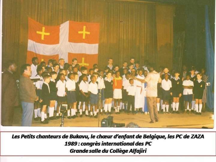 Le Congrès International des Petits Chanteurs de 1989 à Bukavu